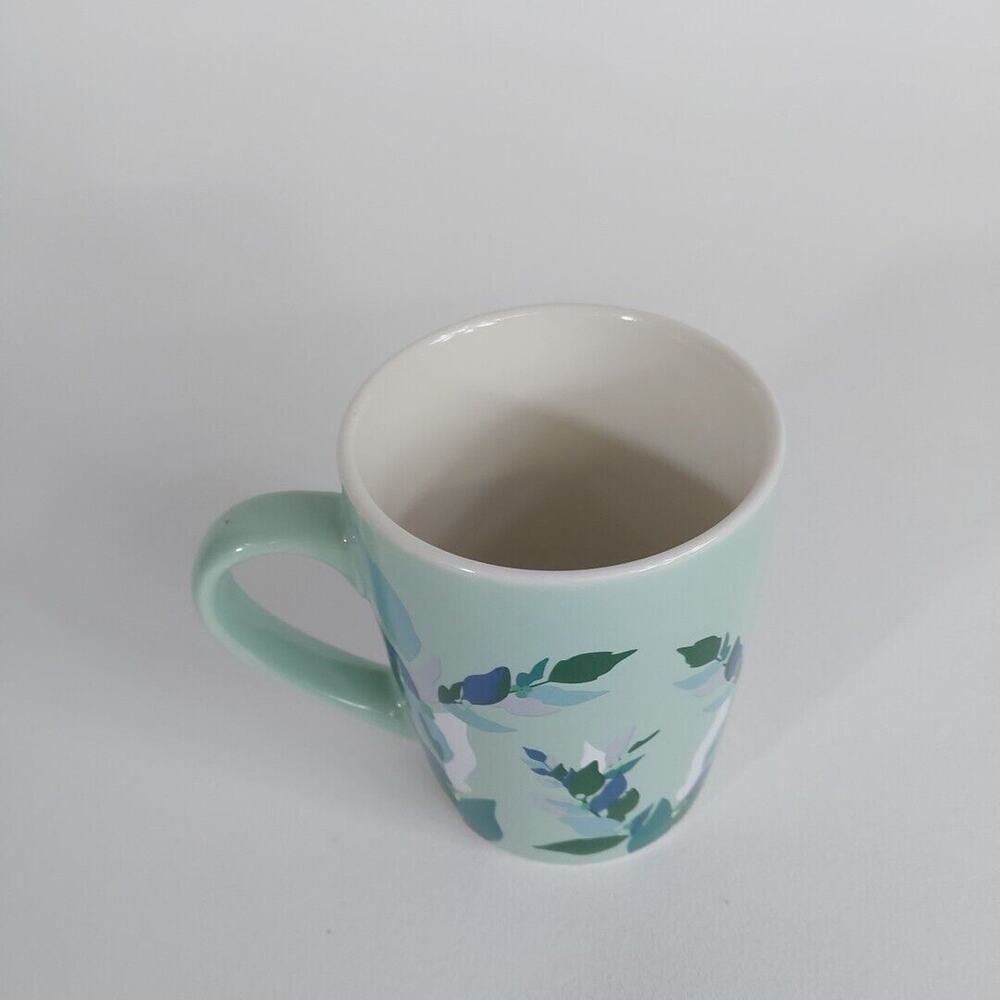 Starbucks 2020 Leaves & Mermaid Logo‎ Mint Green Coffee Mug Tea Cup 10 oz - Picture 3 of 4